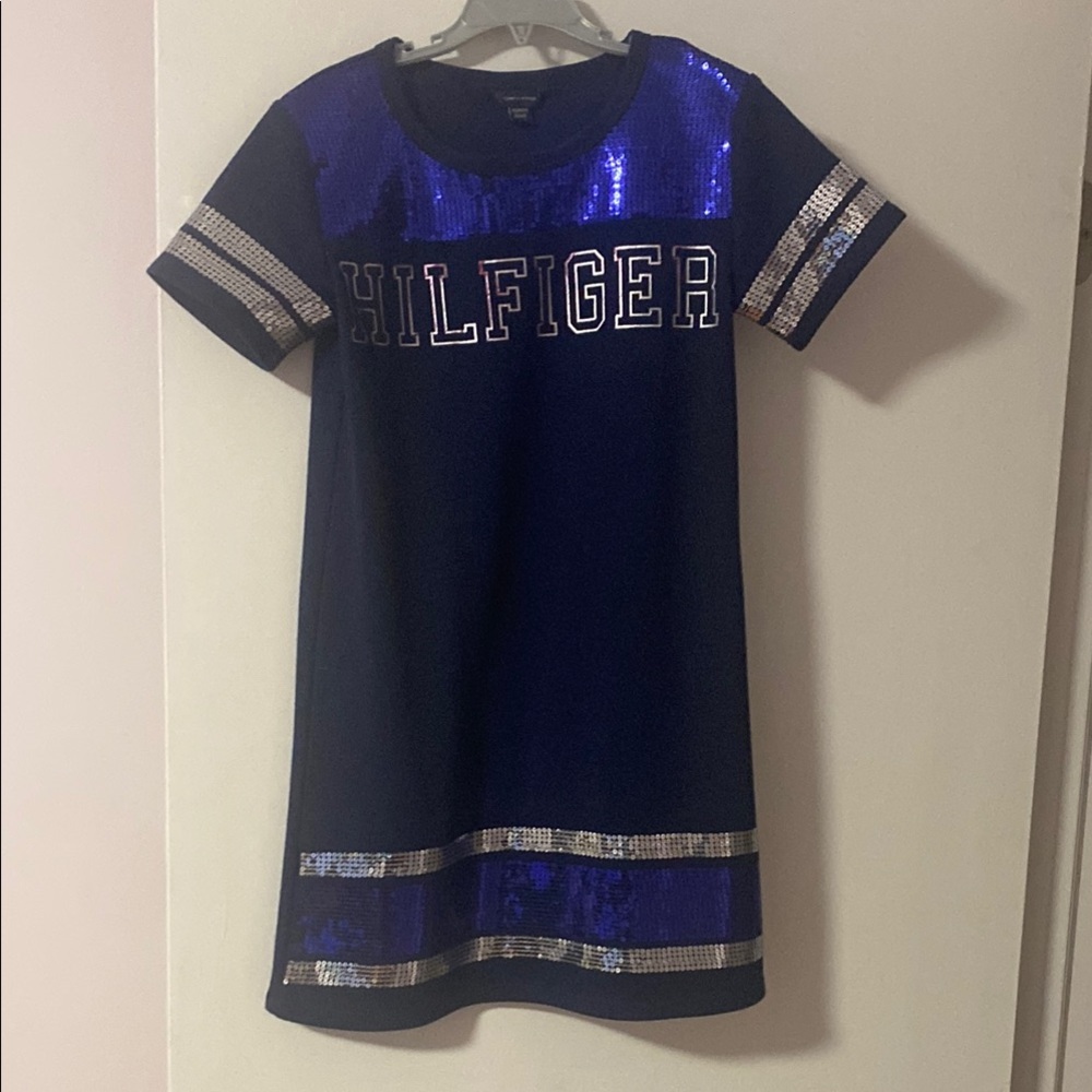 Tommy Hilfiger Blue Casual Mini Dress